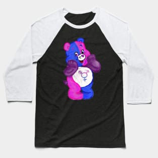 TransBear Stare! - Fluffy Baseball T-Shirt